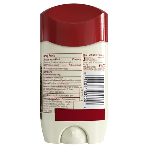 Old Spice Men's Antiperspirant & Deodorant Volcano with Charcoal, 2.6oz (Pack of 3) with Travel-Size Swagger Body Wash