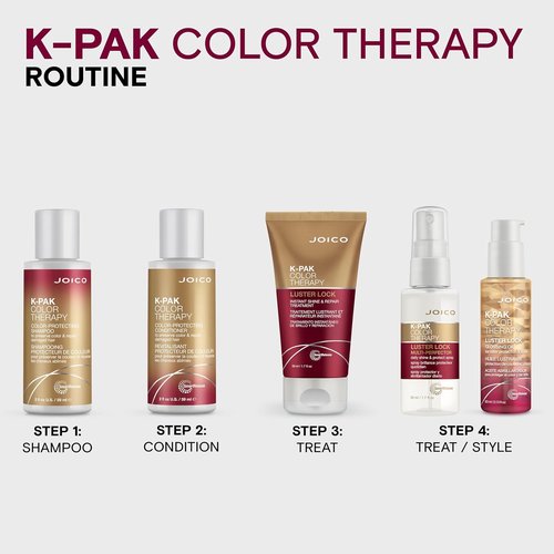 Joico K-PAK Color Therapy Conditioner - Color Protection & Shine Boost | Repair Damaged Hair with Keratin & Argan Oil