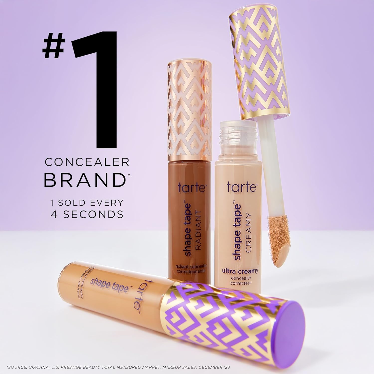 Tarte Most-Wanted Shape Tape Concealer & Mascara Duo - Full-Coverage for Dark Circles & Fine Lines | Longwear, Cruelty-Free