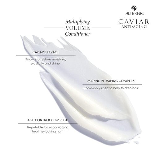 Alterna CAVIAR Anti-Aging Volume Conditioner - Boosts Thickness for Fine, Limp Hair | Sulfate-Free Formula