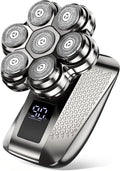 7D Electric Head Shaver - 5-in-1 Pro Grooming Kit for Bald Men | Waterproof, Travel-Ready, Type-C Charge