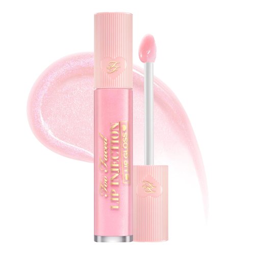 Too Faced Lip Injection Lip Gloss - Instant Cooling Lip Plumper for Volume & Hydration | High-Shine & Shimmer Shades