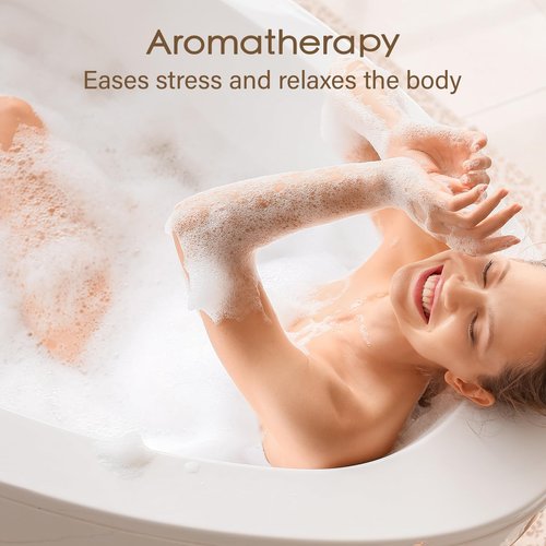 Epsom Bath Salts for Women Relaxing 6PCS Bath Salts Gift Set for Mom with Essential Oils for Bath Gifts on Birthday Mother's Day Christmas Lavender Eucalyptus Rose Lemon Tea Tree Peppermint
