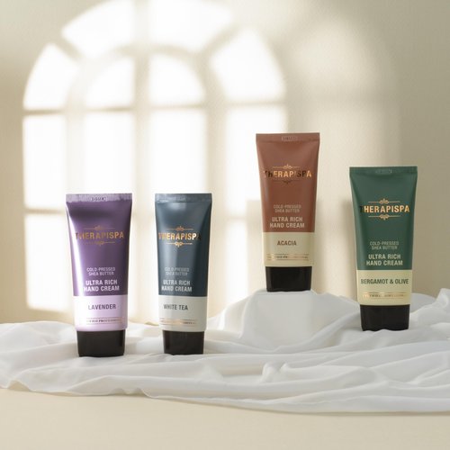 THERAPISPA Ultra Rich Hand Cream – Intensive Hydration & Repair for Dry, Chapped Hands | Enriched with Shea Butter, Ceramides, Niacinamide (B3) & Panthenol (B5) (Bergamot & Olive, 2.0 oz, Pack of 1)