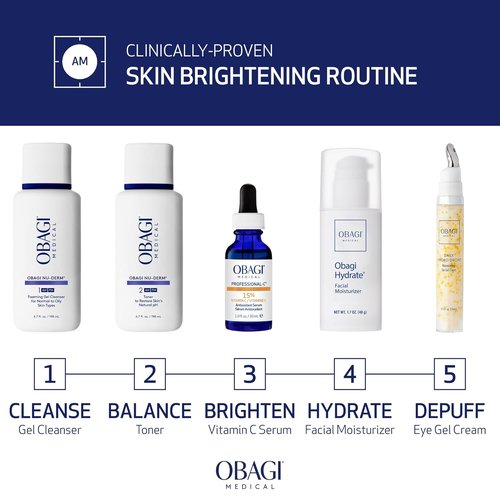 Obagi Medical Professional-C Vitamin C Serum - Brightens Skin Tone & Reduces Fine Lines - Safe for Sensitive Skin