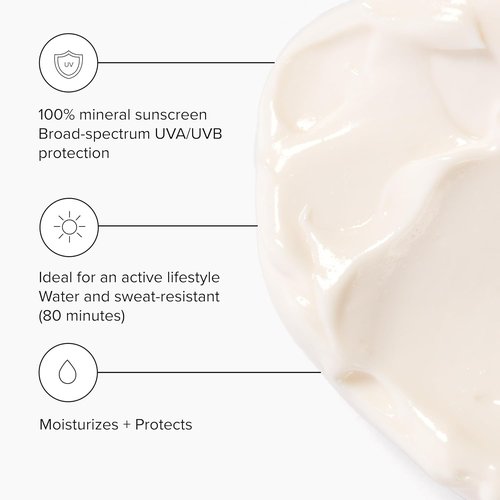 DRMTLGY Sunscreen & Face Moisturizer SPF 40 - Water & Sweat-Resistant for Sensitive Skin | UVA/UVB Protection