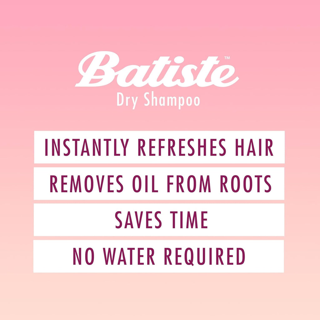 Batiste Dry Shampoo - Rose Gold | Refresh Hair & Absorb Oil for Added Texture - 5.71 oz