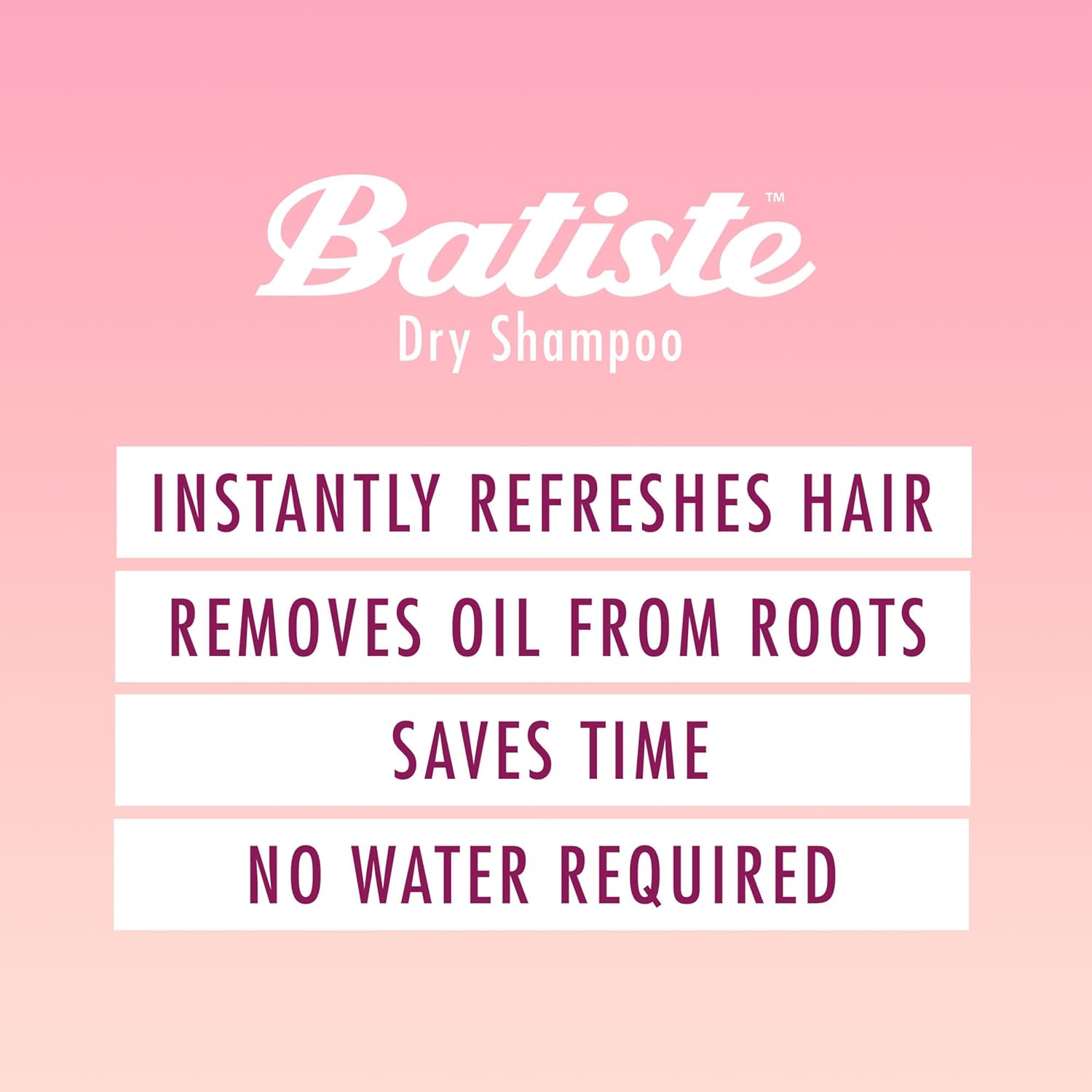 Batiste Dry Shampoo - Rose Gold | Refresh Hair & Absorb Oil for Added Texture - 5.71 oz