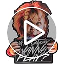 Chucky Wanna Play Mug Shot Wall Art - Horror Icon MDF Sign, Official Merchandise Variation of THIS listing