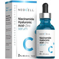 NeoCell Niacinamide Hyaluronic Acid Serum | 2 fl oz | Plus Zinc | Moisturizing Formula | for Face and Neck | Advanced Skincare