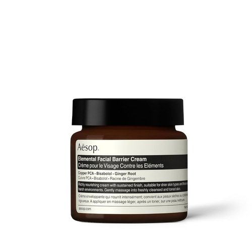 Aesop Element Facial Barrier Cream - Nourishing Emollient for Dry Skin | Soothing Protection | 2oz / 60mL