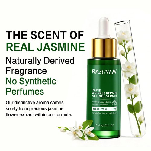 Skiennix Retinol Serum - Anti-Aging Face Serum with Peptides for Fine Lines & Hydration | 30ml (1 Fl Oz)