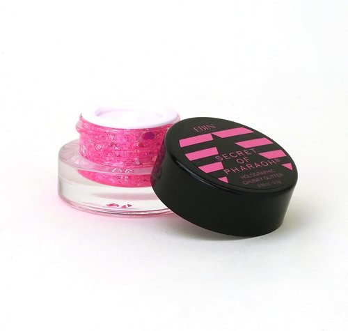 Secret of Pharaoh Holographic Glitter Gel - Pink Passion | Versatile Face, Body & Hair Makeup for Festivals