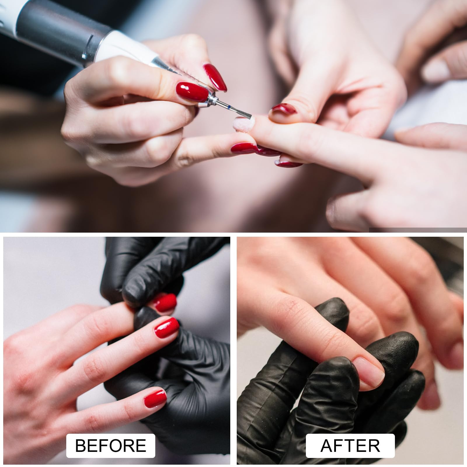 Vnjaoi 2Pcs Diamond Nail Drill Bits Carbide Conical Micro Cuticle Remover Bit Russian Electric File Bits for Under Nail Dead Skin Cleaning Cuticle Remove Nail Art Design Manicure and Pedicure