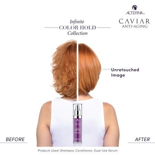 Alterna Caviar Anti-Aging Infinite Color Hold Dual-Use Serum | Leave-in Treatment, Color Preserving Mask | Sulfate Free, 1.7 Fl. Oz.