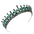 LIMELIA Women's Tiara - Pink Glitter Hair Accessory for Bridal, Birthday, Prom, Pageant, Halloween, and Party Events | Pedro Design