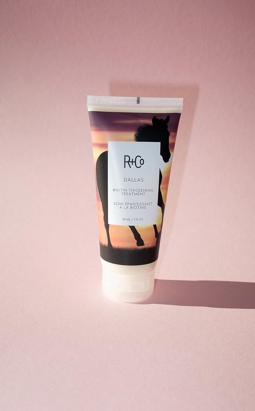 R+Co Dallas Biotin Thickening Treatment - Lasting Volume & Strengthens Hair | Vegan & Cruelty-Free | 3 Oz