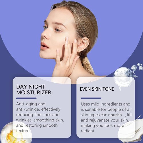 Grospe Collagen Face Lift Cream - Hydrating Anti-Aging Moisturizer with Plant Stem Cells | 1.76 Oz