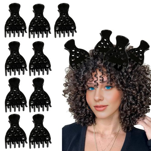 Skiennix Hair Volume Clips - Root Lifter for Curly Hair & Thick Hair - Boost Bounce & Volume