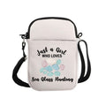 G2TUP Sea Glass Hunter Gift Who Love Sea Glass Hunting Makeup Bag Beach G-lass Cosmetic Bag Beachcombing Life Gift Beachcomber Zipper Travel Bag
