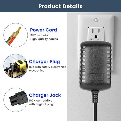 Andis ProFoil Lithium Shaver Charger - Quick Recharge | Compatible with TS-1, TS-2 Models
