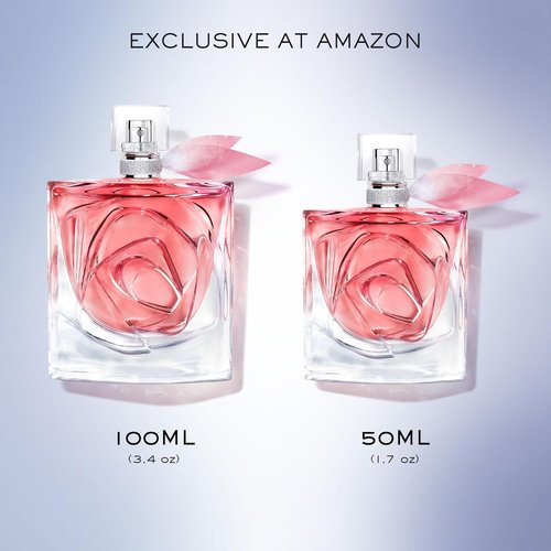 Lancôme La Vie Est Belle Rose Extraordinaire Eau de Parfum - Long-Lasting Floral Fragrance with Rose, Iris & Musk - 3.4 oz
