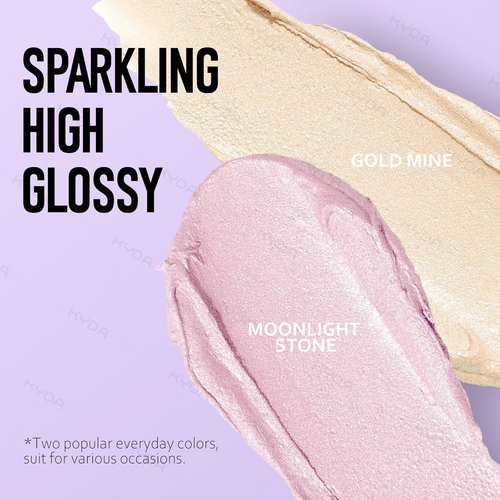 Ownest Highlighter Stick - Shimmer Glow Cream Illuminator for Face & Body | Buildable, Hydrating Radiance Balm