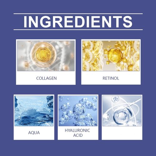 Grospe Collagen Face Lift Cream - Hydrating Anti-Aging Moisturizer with Plant Stem Cells | 1.76 Oz