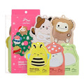 TONYMOLY x Squishmallows Head to Toe Mask Set - 5-Piece Hydrating & Soothing Holiday Gift Set | Brightening Face & Body Masks
