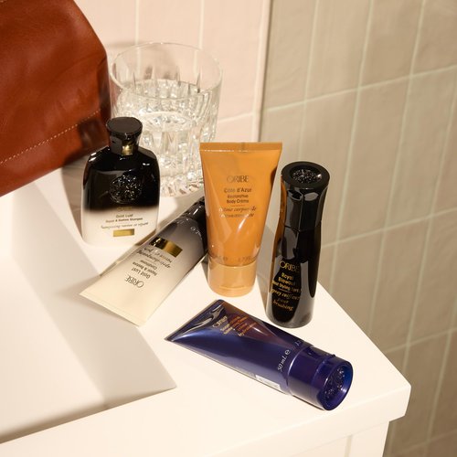 Oribe Supershine Moisturizing Styling Cream Travel Size - Adds Shine & Smooths Frizz With Heat Protection - Blowout Primer, Air Dry Cream & Style Finisher For Medium & Thick Hair - 1.7 oz