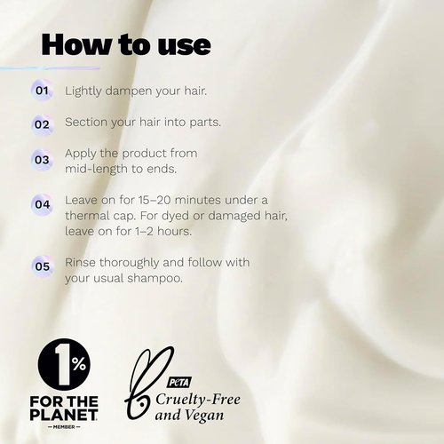 Ginger Milk Pre-Shampoo Treatment - Nourishes Dry, Damaged Hair | Reduces Breakage & Frizz | 8 OZ / 240 ML