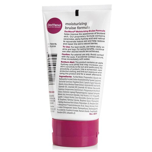 Dermend Arnica Bruise Cream with Vitamin K - Moisturizer for Bruising on Arms, Legs & Hands - 4.5 Oz