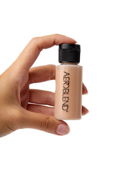 AEROBLEND Airbrush Foundation Makeup: Professional, Water-Based, Buildable, Long-wearing, For all skin types, 1 oz (N20)