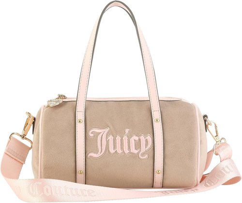 Juicy Couture Mini Barrel Bag - Queen of Everything Design | Stylish & Compact Fashion Accessory