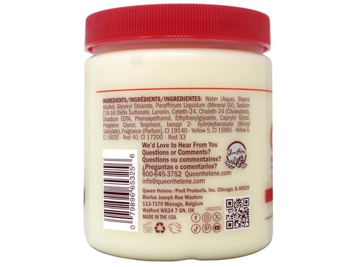 Queen Helene Cholesterol Hair Conditioning Cream, 15 Oz (Pack of 6) (Packaging May Vary)