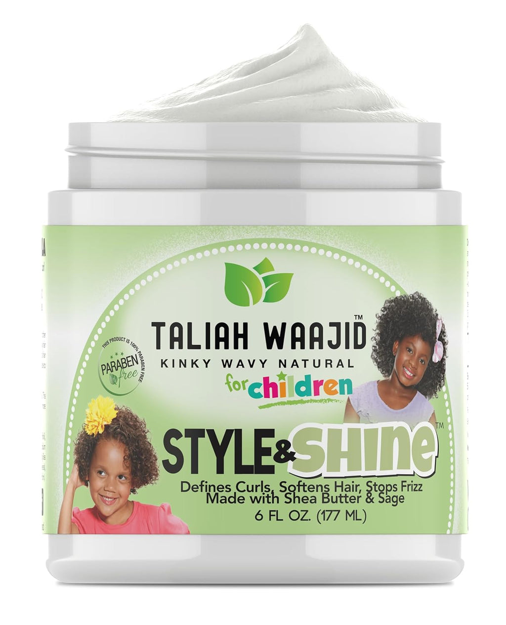 Taliah Waajid Herbal Style & Shine - Natural Hair Moisturizer 6oz | Nourishing & Lightweight