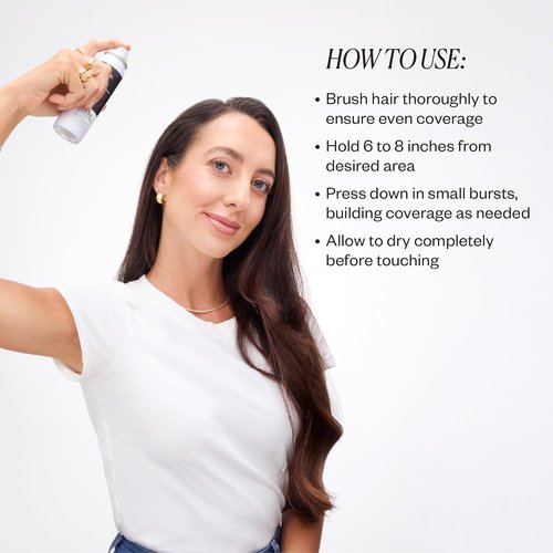 IGK NEVER MISS Root & Scalp Touch-Up Spray - Light Brown | Waterproof Gray Concealer for Thinning Hair | 2oz with Biotin & Rosemary