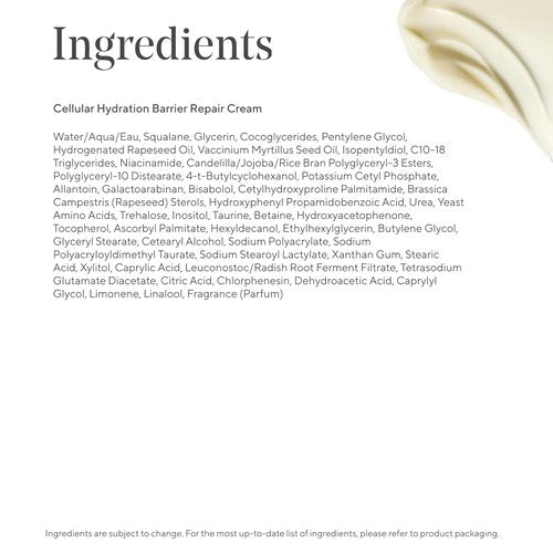 Murad Cellular Hydration Barrier Repair Cream - Moisturizer with Bilberry & Omega Fatty Acids for Dry Skin | 1.7 Fl Oz