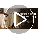 2 Pack Lighted Ghost Decorations with Broom & Pumpkin - Indoor Halloween Decor - Variation of This Listing