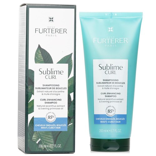 Rene Furterer SUBLIME CURL Curl Activating Shampoo, Curly Wavy Hair, Frizz Control, 6.7 oz.