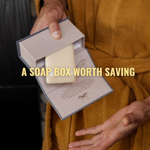 San Francisco Soap Company Man Bar - Bergamot & Cognac Fragrance - Invigorating & Chemical-Free - Made in the USA