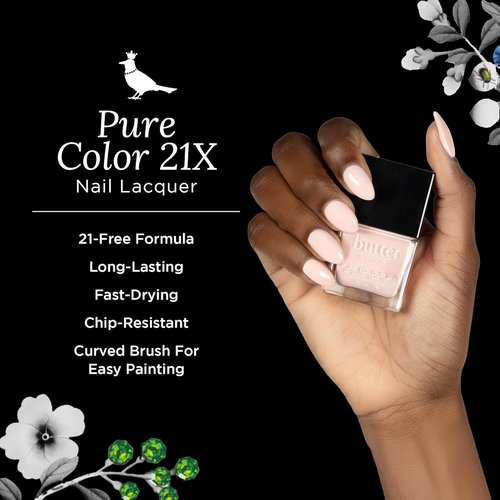 butter LONDON Nail Lacquer Polish - Fast-Drying, Chip-Resistant Color | Vegan & Cruelty-Free - Piece of Cake
