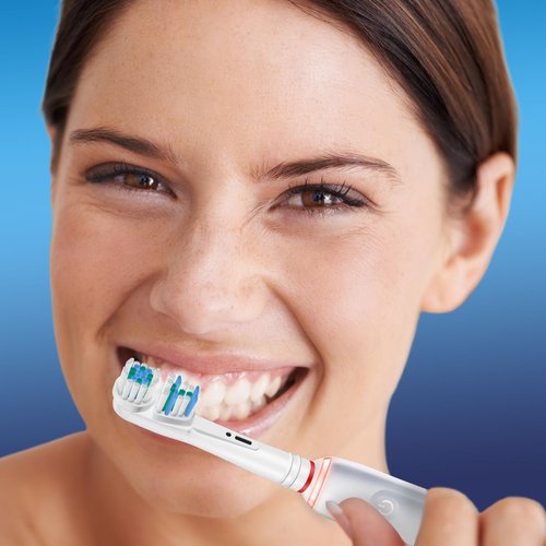 FEUP Dual Clean Replacement Brush Heads Compatible with Oral B Vitality Series Electric Toothbrush.8 Count