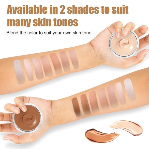 Regine Switzerland Tattoo Cover Up - Waterproof & Sweatproof Makeup for Scars, Vitiligo | 2 Colors Available