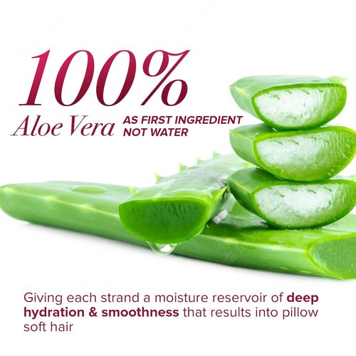 Moisture Crush Leave-In Conditioner - Coconut Milk & Aloe Vera for Deep Hydration | Detangles & Reduces Frizz
