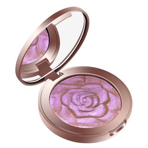 Skiennix Highlighter Palette - Long-Lasting Cream Glitter Makeup in Purple