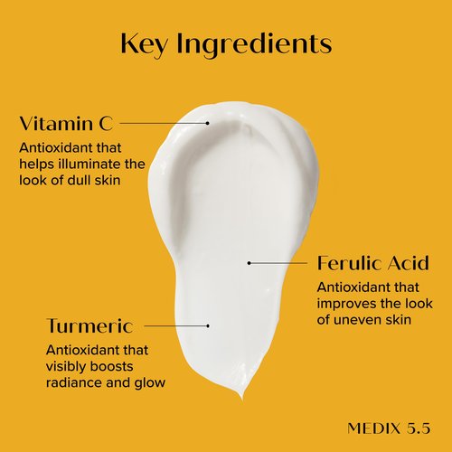 MEDIX Vitamin C Cream + Wash + Hyaluronic Acid Serum 3PC Travel Kit Skin Care Set - Vitamin C Body Lotion & Body Wash + 3% Hyaluronic Serum Skincare Set To Improve Look Of Dark Spots & Dry Skin, 3PC