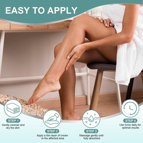 60% Urea Cream for Feet with 2% Salicylic Acid, Foot & Hand Cream for Dry Cracked Heels with Jojoba Oil, Avocado Oil & Aloe Vera, Urea Lotion for Elbows, hands, Knees & Callus Remover, 8.45 oz
