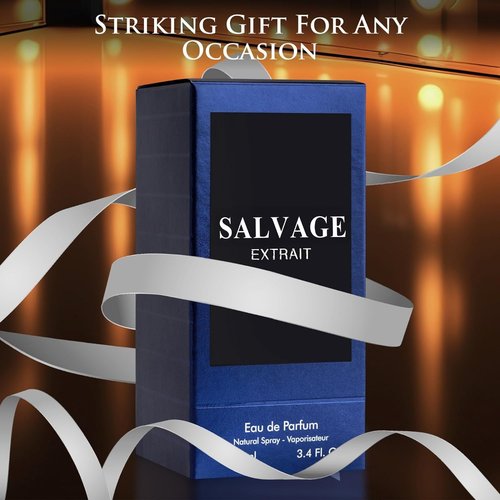 Salvage Extrait Eau De Parfum for Men - Grapefruit & Spices | Elegant 100ml Cologne for Everyday Wear
