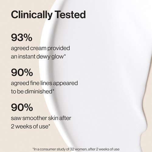 Honest Beauty Mini Hydrogel Cream - Lightweight Moisturizing Water Cream with Hyaluronic Acid | Fragrance-Free, Vegan | Travel Size, 0.57 fl oz